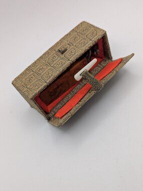 Brown Carved Stone Seal Stamp